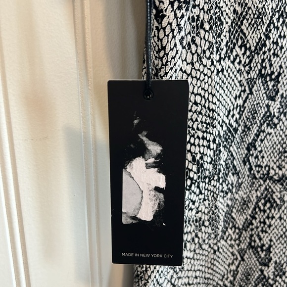 Hunter Bell Sleeveless Snake Print Dress size large NWT - Picture 7 of 11